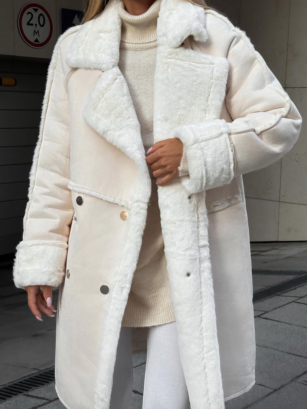 Mandy | Stylish teddy jacket