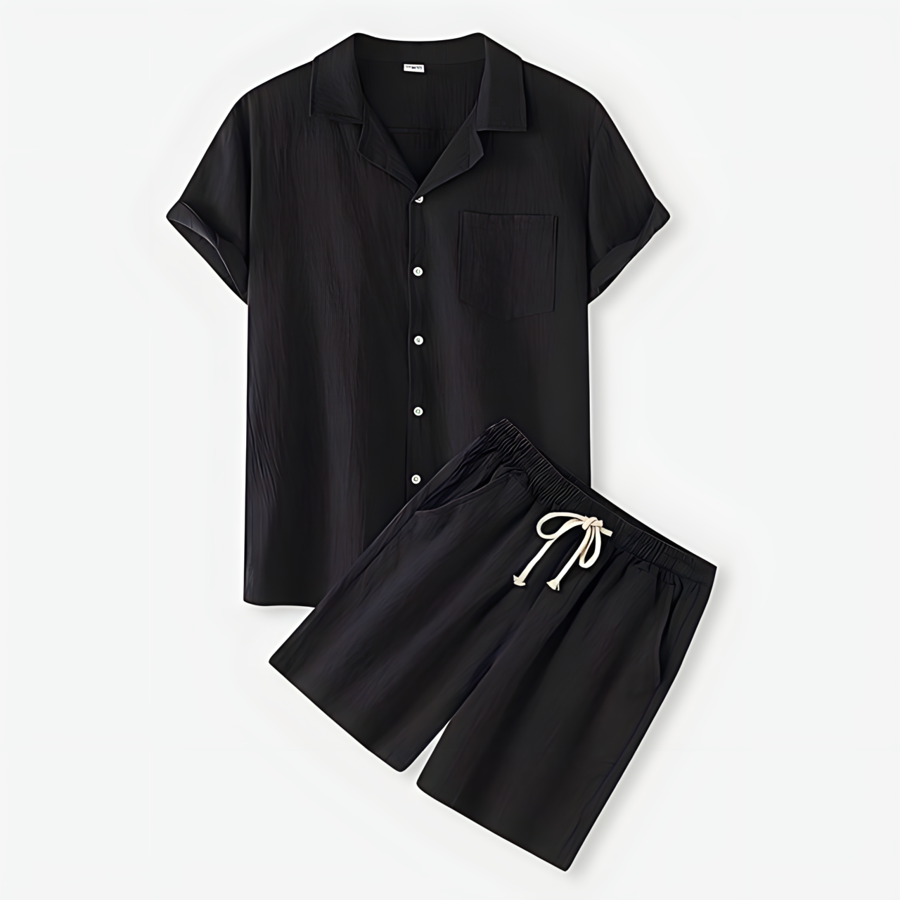 Men's Lightweight Summer Two Piece Cotton Suit
