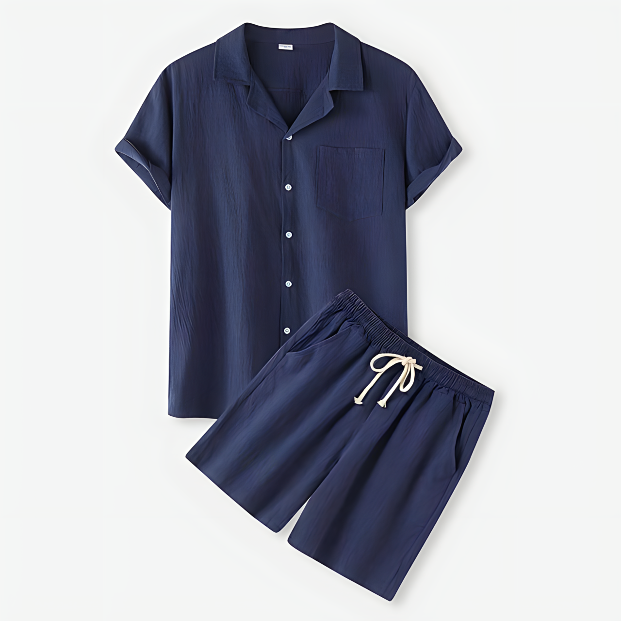 Men's Lightweight Summer Two Piece Cotton Suit - Luxivelle