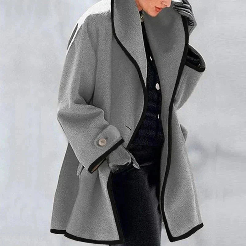 Plus Size Fleece Coat | Warm Double Layered Jacket