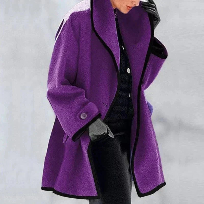 Plus Size Fleece Coat | Warm Double Layered Jacket