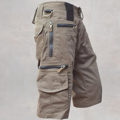 Men's Breathable Hiking Cargo Shorts Summer Outdoor