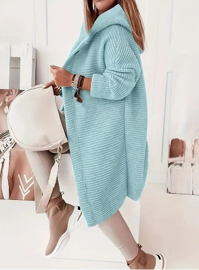 Martina | Comfortable hooded cardigan