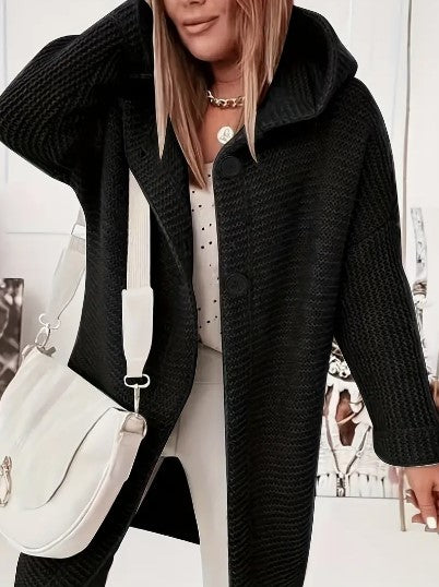 Martina | Comfortable hooded cardigan