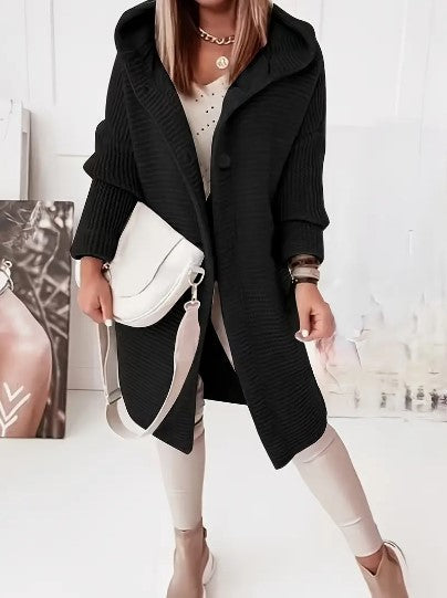 Martina | Comfortable hooded cardigan