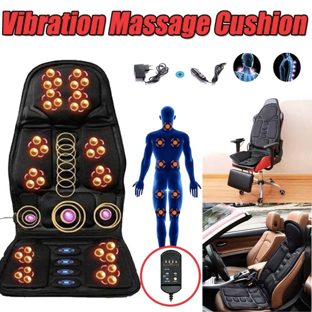 Warm Massage Seat Cushion for Back and Neck Relief