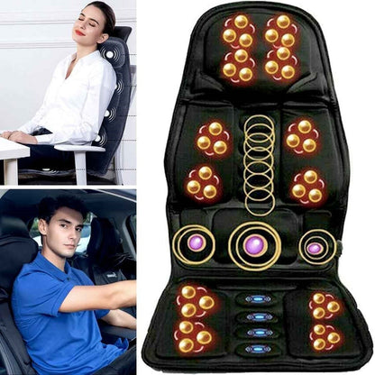 Warm Massage Seat Cushion for Back and Neck Relief