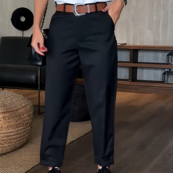 Bianca | Elegant and Comfortable Striped Trousers