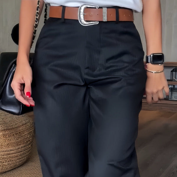 Bianca | Elegant and Comfortable Striped Trousers