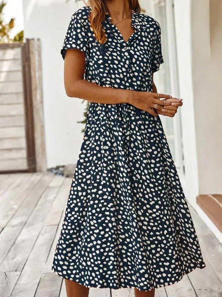 Ladies Classic Floral Dress