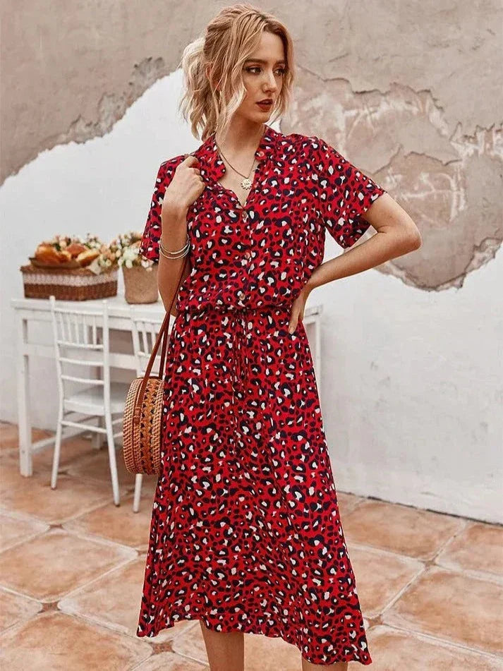 Ladies Classic Floral Dress