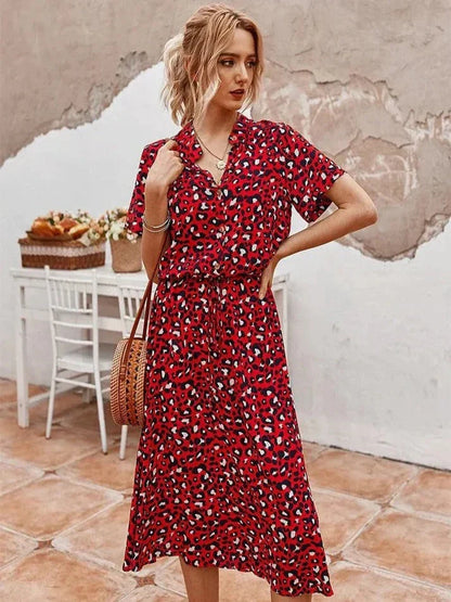 Ladies Classic Floral Dress