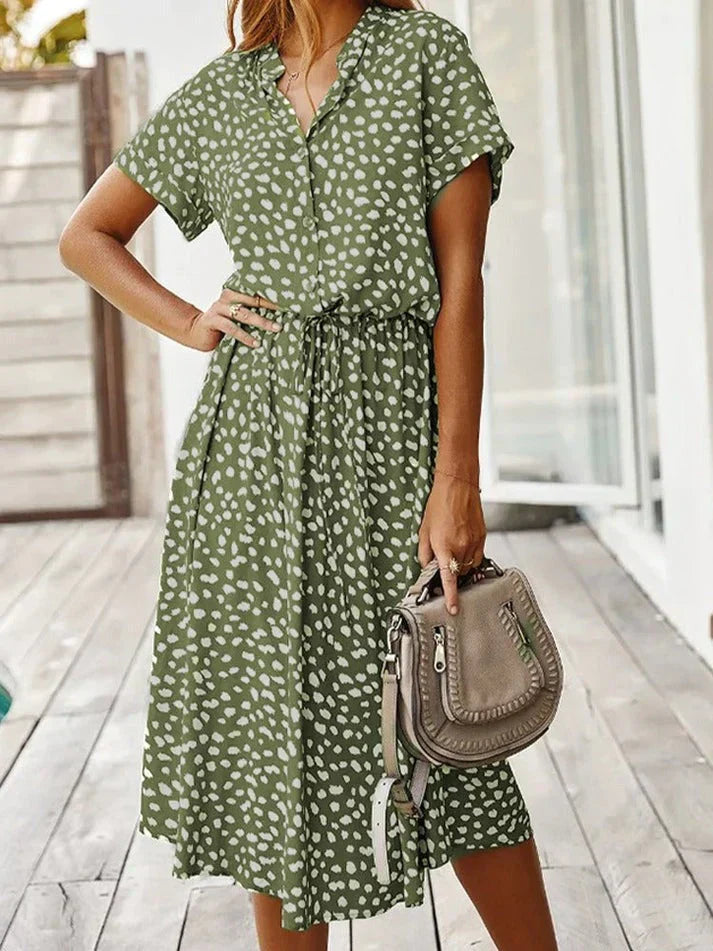 Ladies Classic Floral Dress