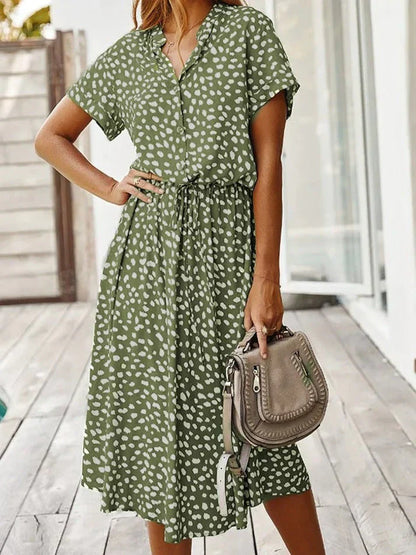 Ladies Classic Floral Dress