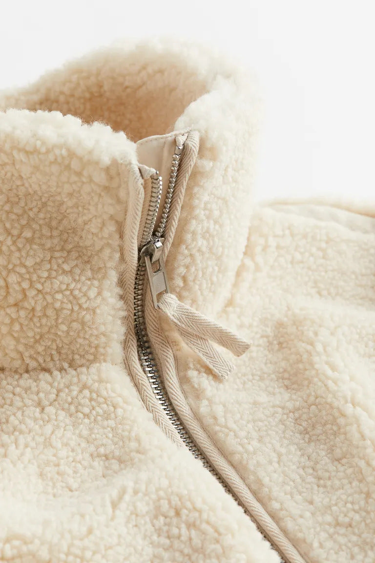 Cozy Fleece Teddy Bear Jacket