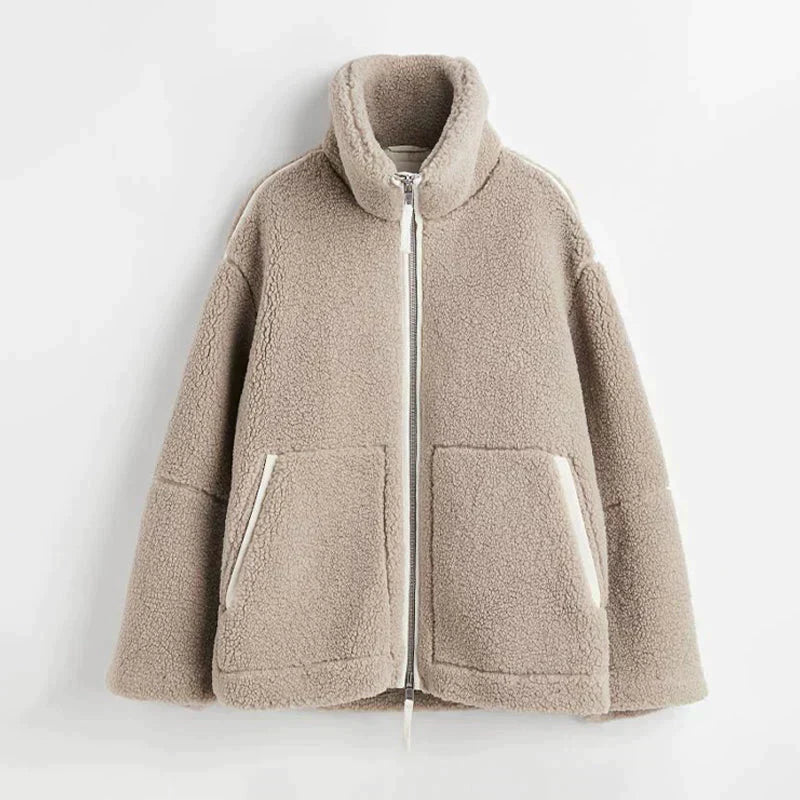 Cozy Fleece Teddy Bear Jacket