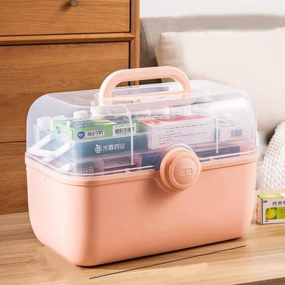 Portable Daily Pill Box Case