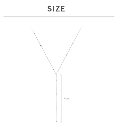 Delicate Tassel Pendant Necklace
