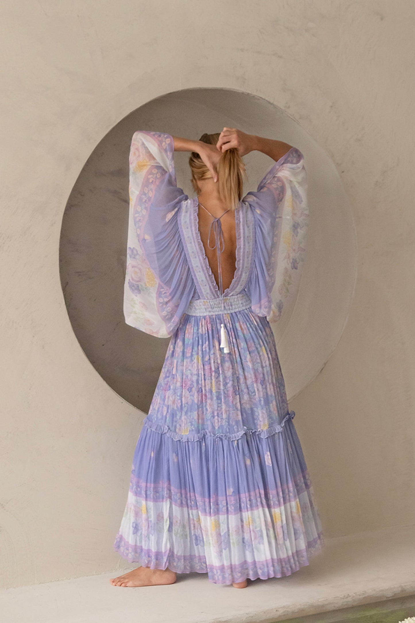 Melina | Elegant Long Sleeve Maxi Dress