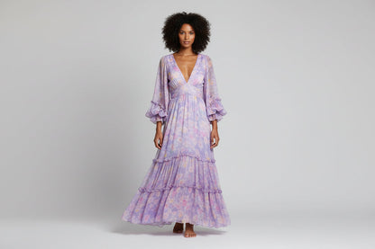 Elegant Women's Floor Length Maxi Dress - Luxivelle