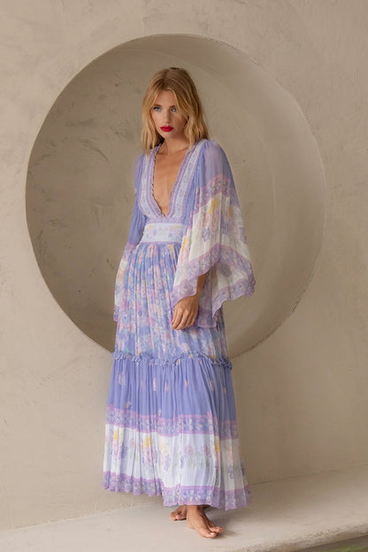 Elegant Women's Floor Length Maxi Dress