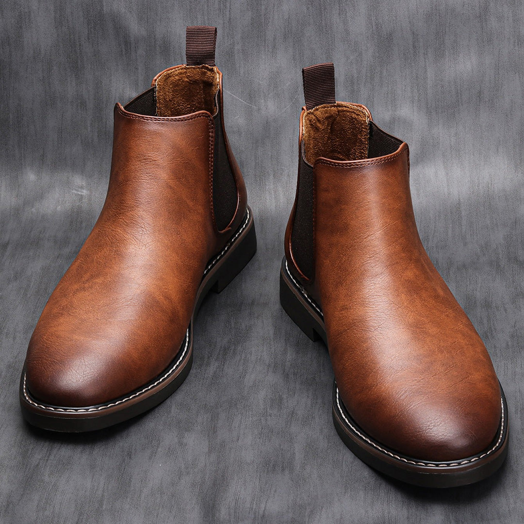 Comfortable Ankle Work Boots with Arch Support - Luxivelle