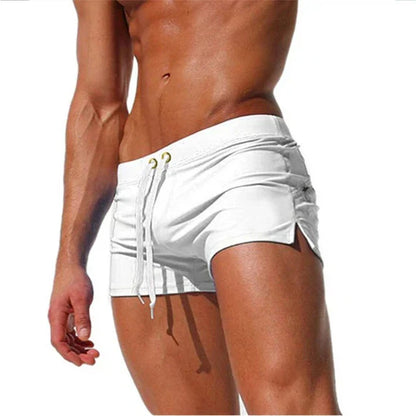 Men's Quick Dry Beach Shorts with Elastic Waist - Luxivelle