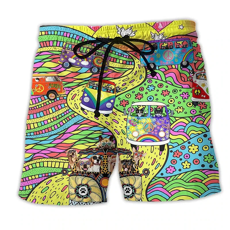 Ninos | Lightweight  Graffiti Print Swim Shorts
