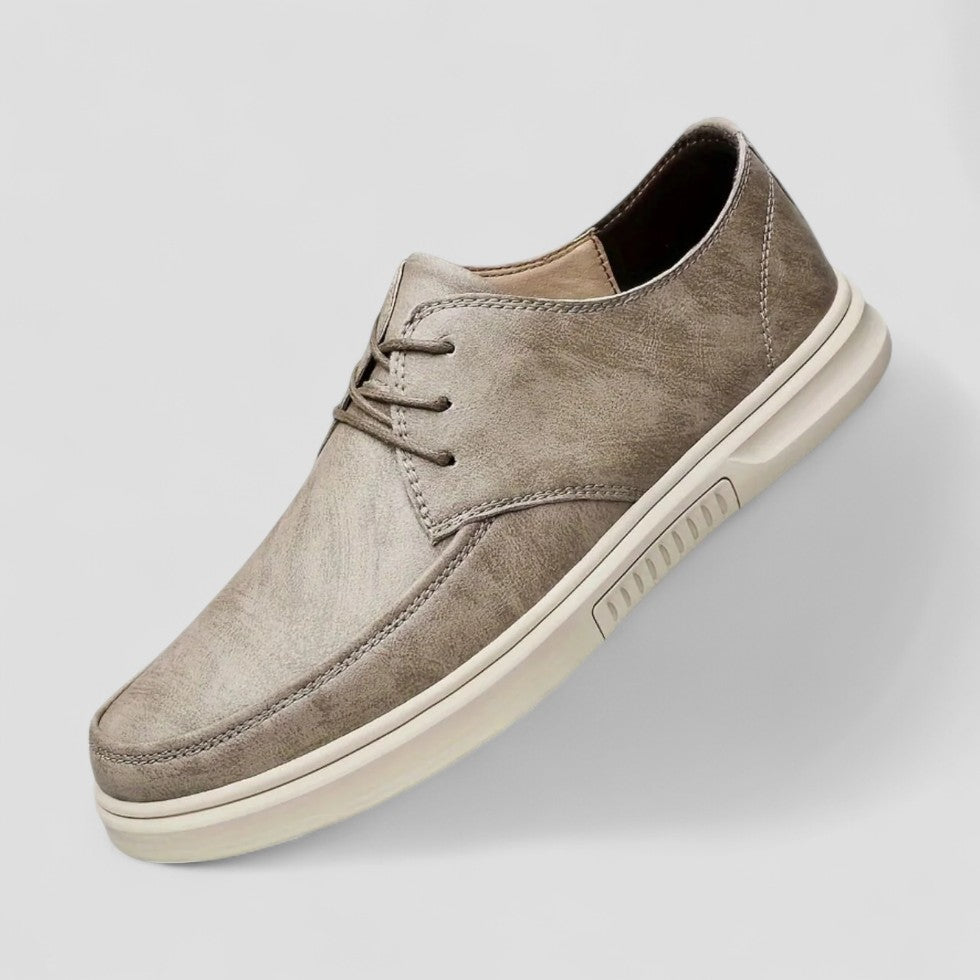 Men's Orthopedic Leather Business Casual Lace Up Shoes 4