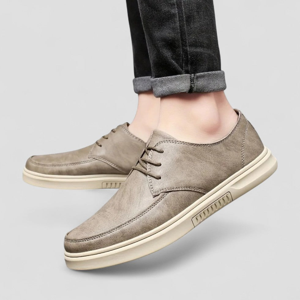 Men's Orthopedic Leather Business Casual Lace Up Shoes 5