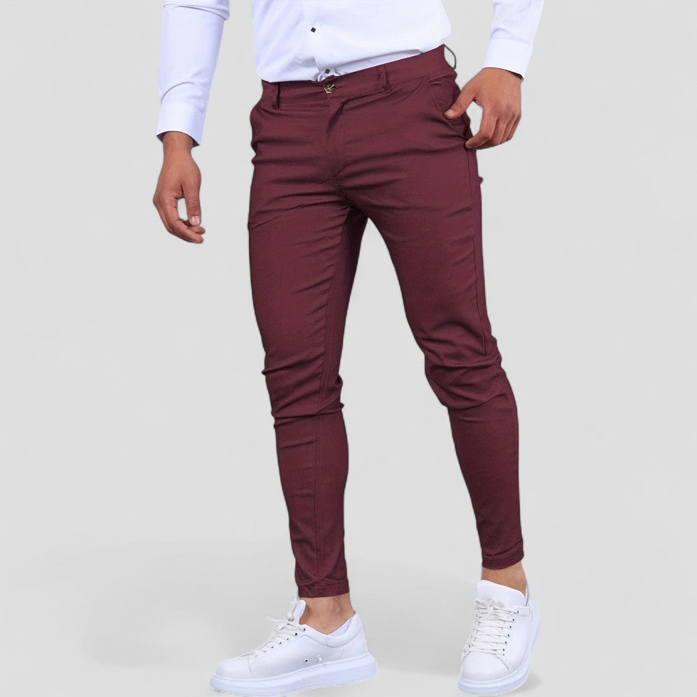 Men’s Slim Fit Chino Trousers 4