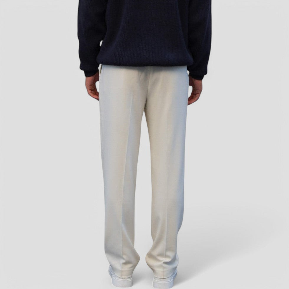 Men's Straight Fit Chino Smart Casual Trousers 1