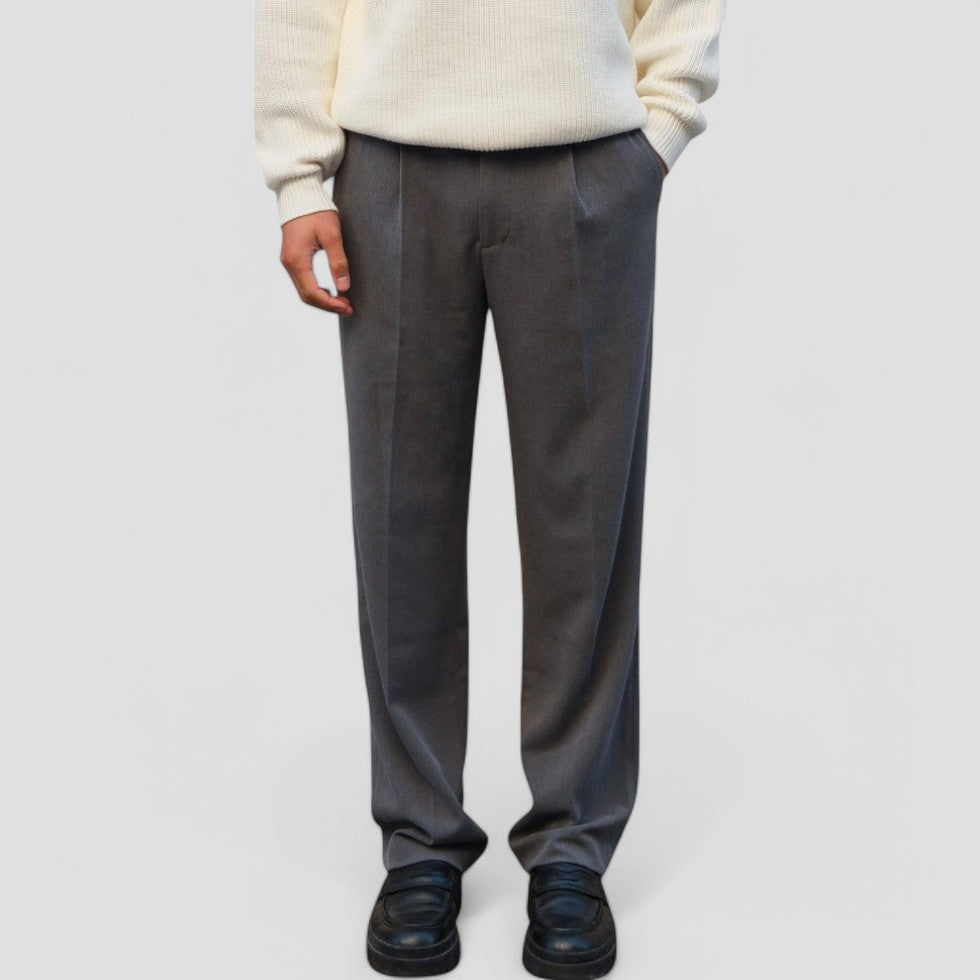 Men's Straight Fit Chino Smart Casual Trousers 2