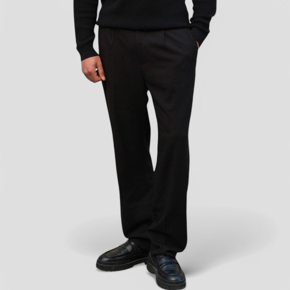 Men's Straight Fit Chino Smart Casual Trousers 4