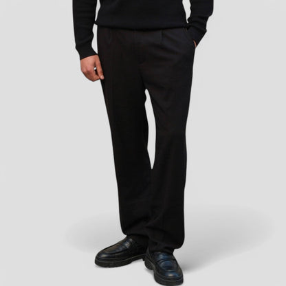 Men's Straight Fit Chino Smart Casual Trousers 4