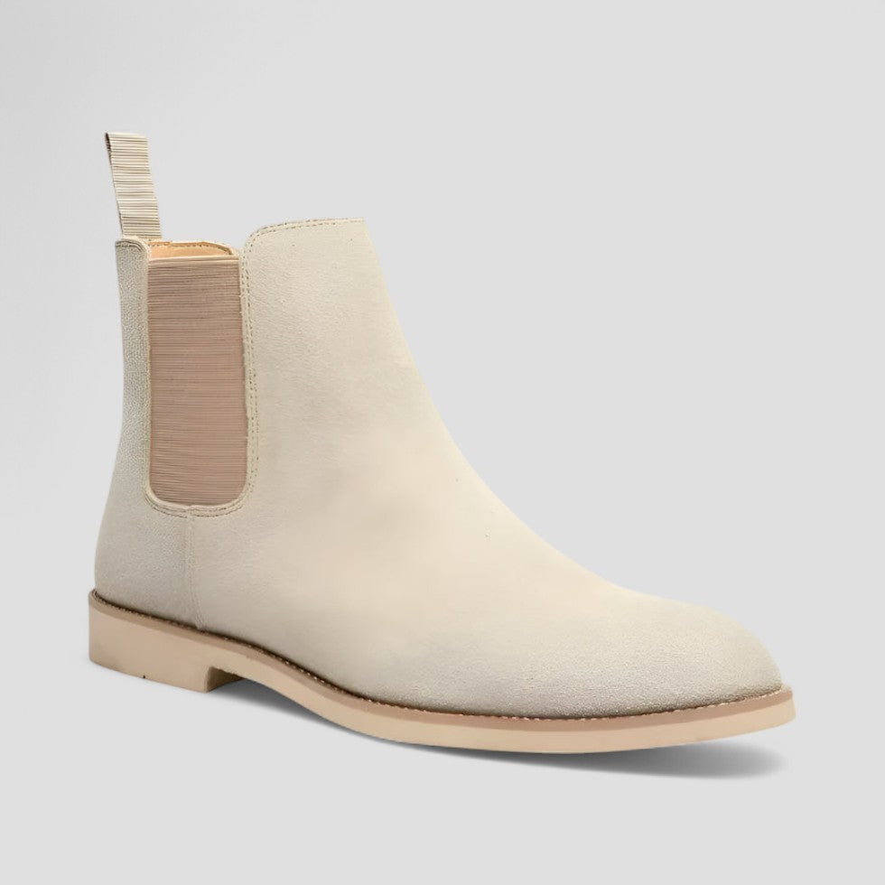 Men's Suede Chelsea Boots Classic Slip-On Smart Casual Footwear 2