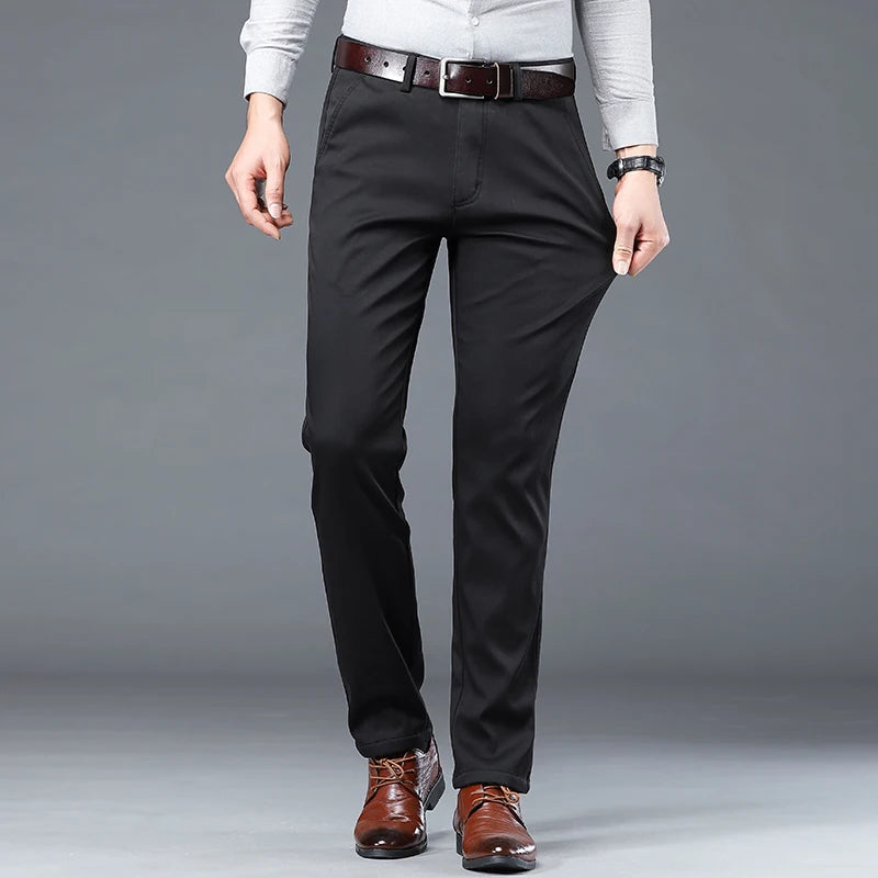 Men's Tailored Classic-Fit Trousers 2