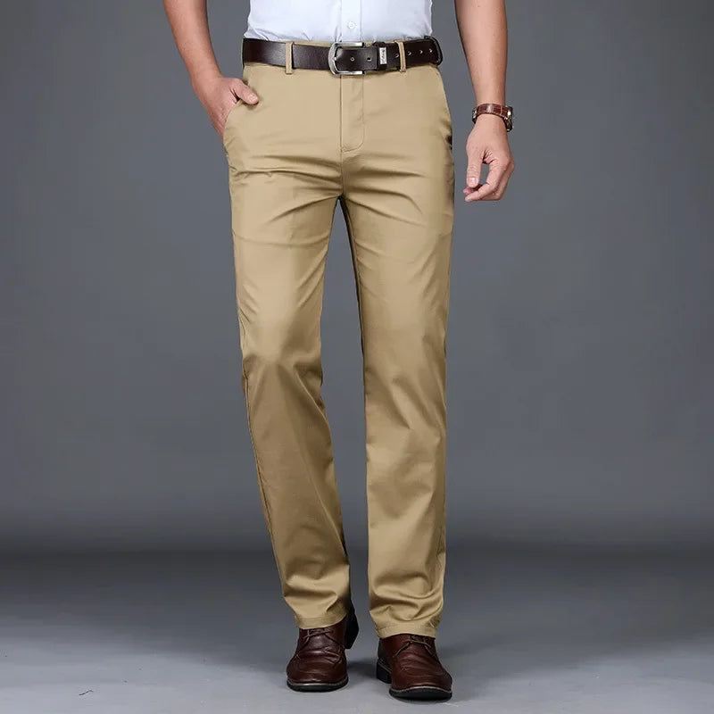 Men's Tailored Classic-Fit Trousers 3