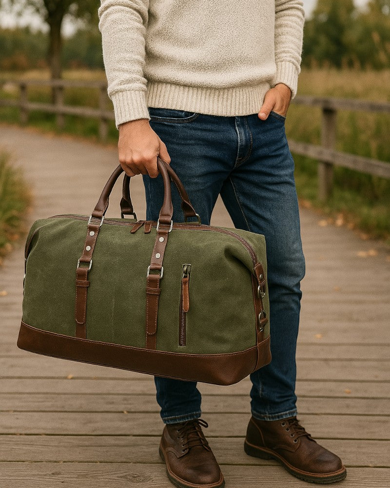Men's Weekender Travel Duffel Bag 4