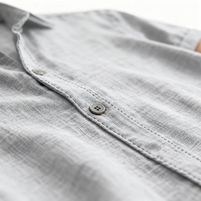 Lightweight Breathable Short Sleeve Mens Shirt