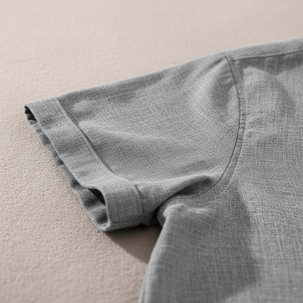 Lightweight Breathable Short Sleeve Mens Shirt