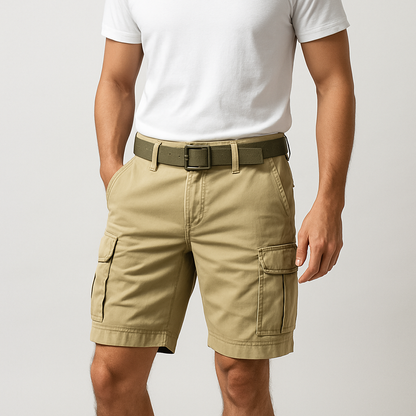 Relaxed Fit Men's Breathable Summer Shorts