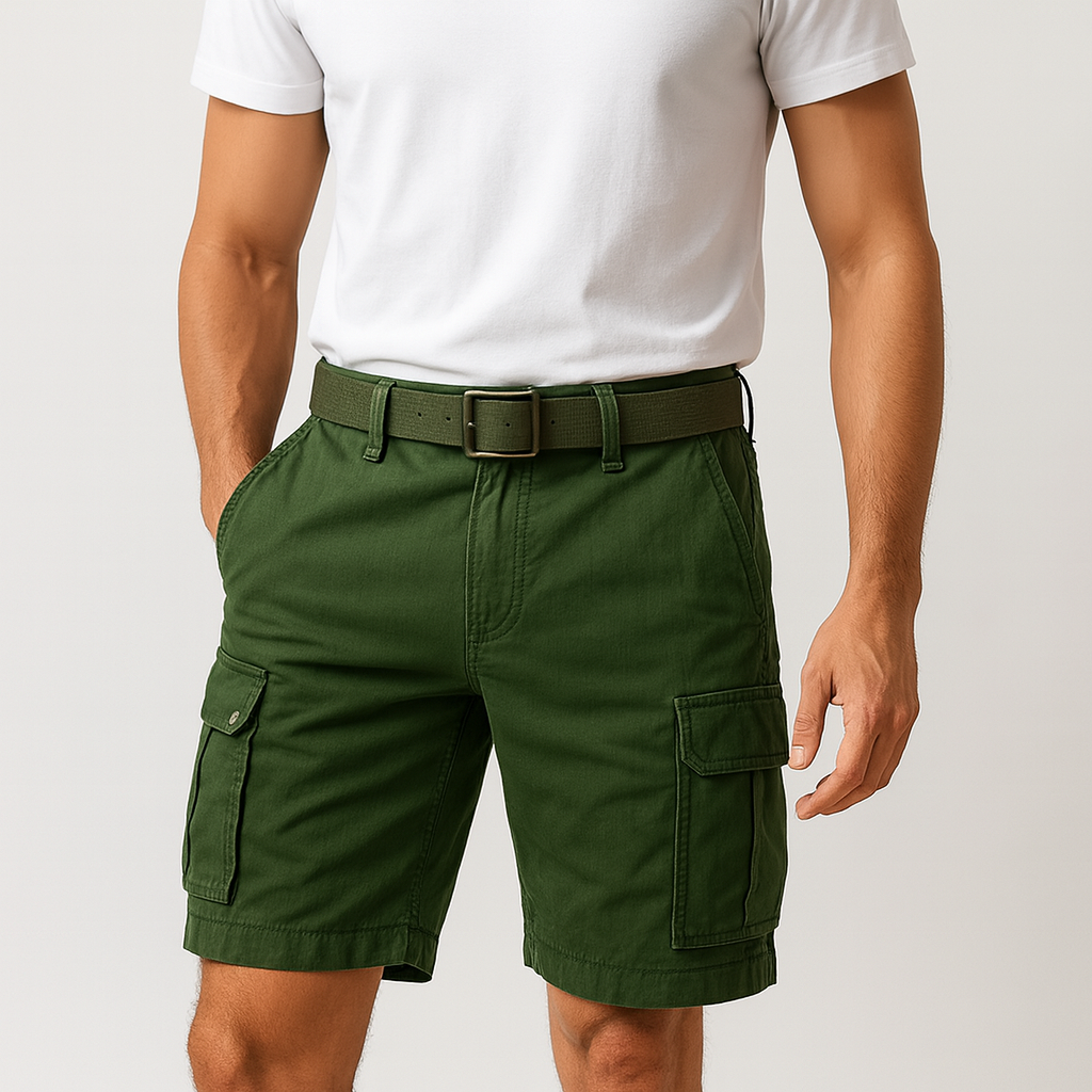 Relaxed Fit Men's Breathable Summer Shorts