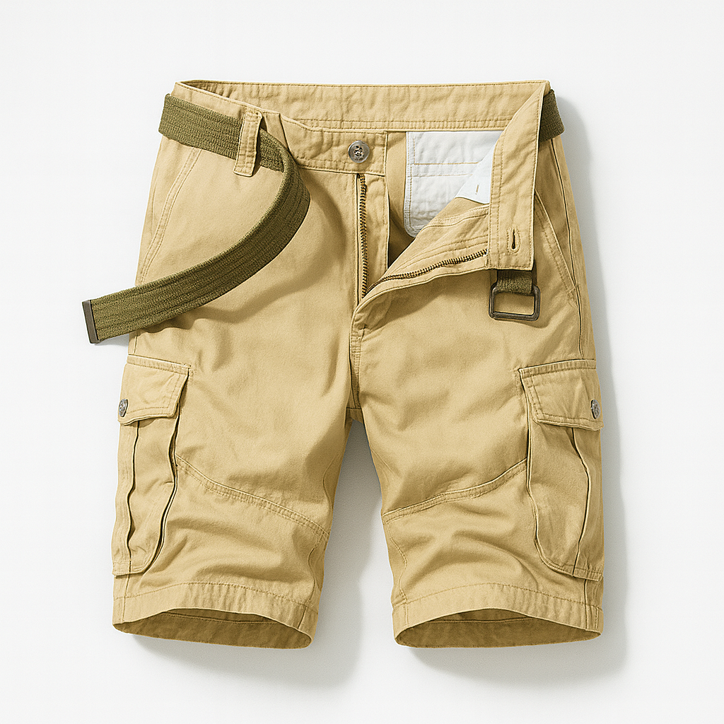 Relaxed Fit Men's Breathable Summer Shorts