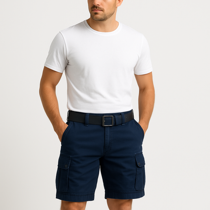 Relaxed Fit Men's Breathable Summer Shorts