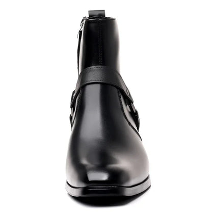 Rugged Men's Western Ankle Boots
