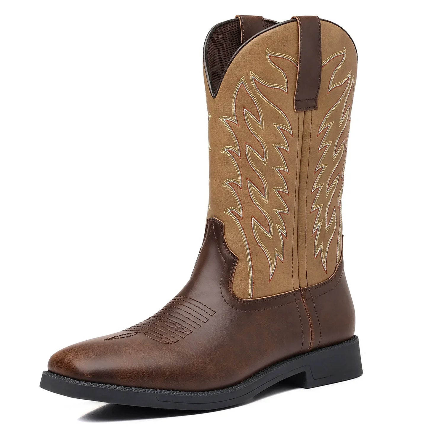 Men's Western Tall Leather Riding Boots