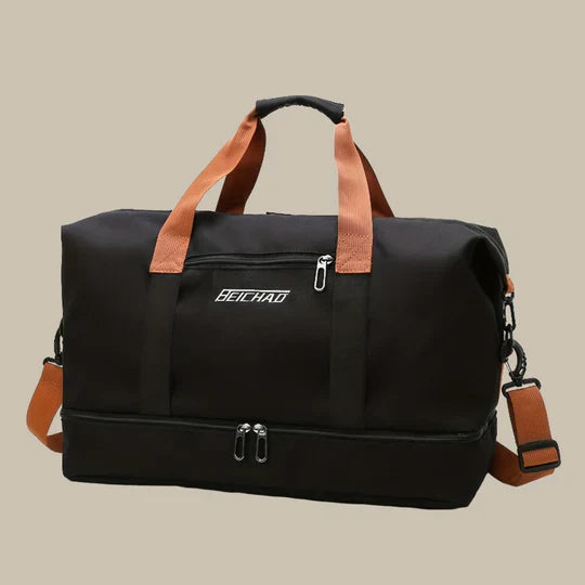 Travel Sports Duffle Bag with Shoe Pocket