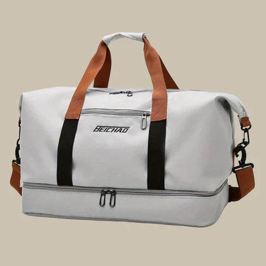 Travel Sports Duffle Bag with Shoe Pocket