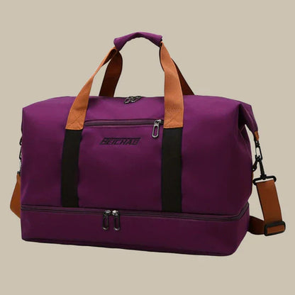 Travel Sports Duffle Bag with Shoe Pocket